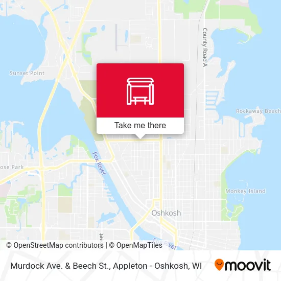 Mapa de Murdock Ave. & Beech St.