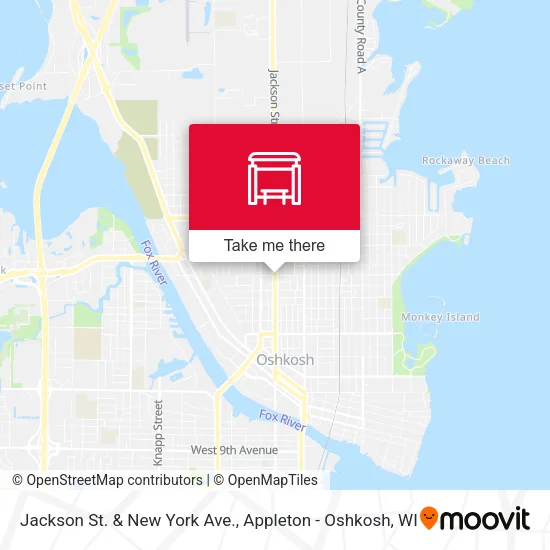 Mapa de Jackson St. & New York Ave.