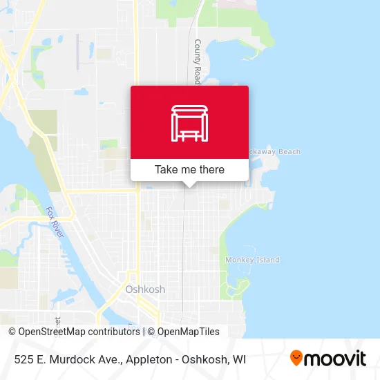 Mapa de 525 E. Murdock Ave.