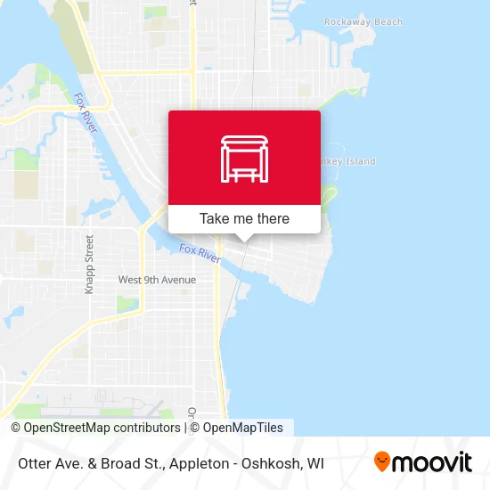 Mapa de Otter Ave. & Broad St.