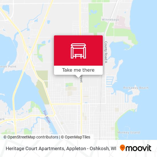 Heritage Court Apartments map
