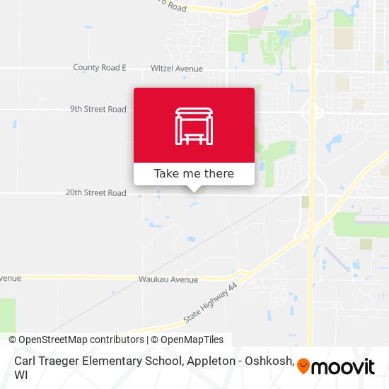 Carl Traeger Elementary School map