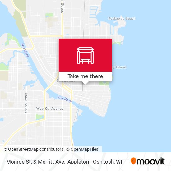 Monroe St. & Merritt Ave. map