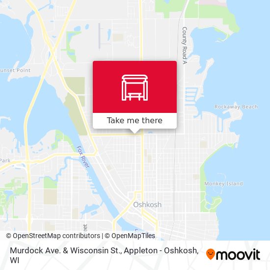 Mapa de Murdock Ave. & Wisconsin St.