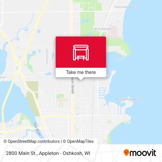 Mapa de 2800 Main St.