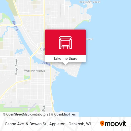 Mapa de Ceape Ave. & Bowen St.