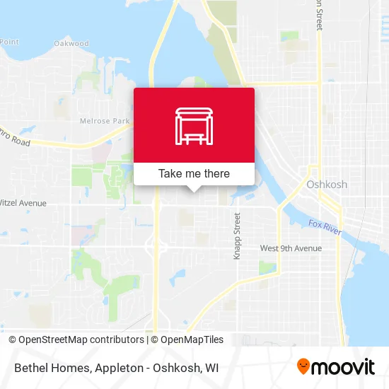 Mapa de Bethel Homes