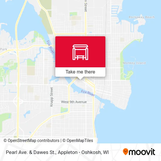 Mapa de Pearl Ave. & Dawes St.