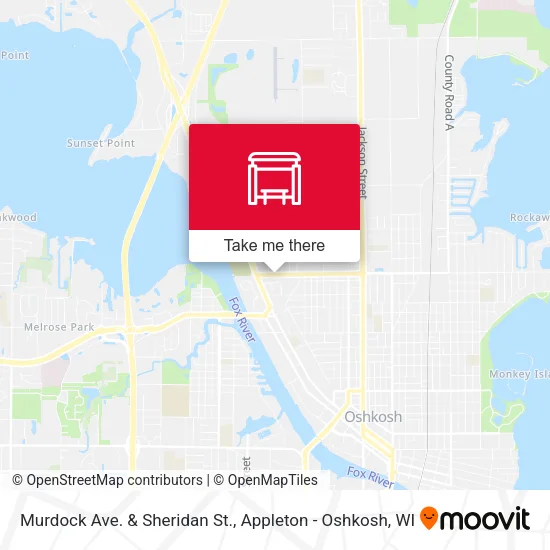 Mapa de Murdock Ave. & Sheridan St.