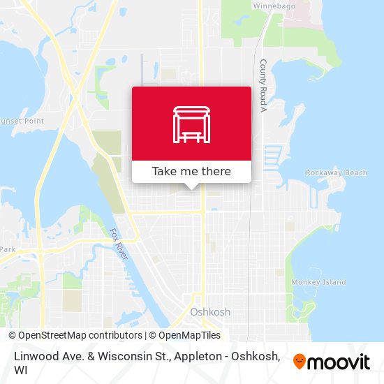 Mapa de Linwood Ave. & Wisconsin St.