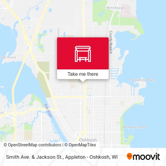 Mapa de Smith Ave. & Jackson St.