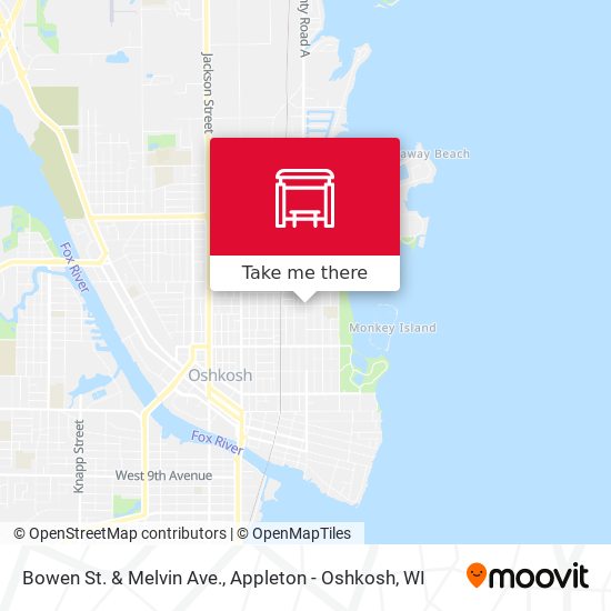 Mapa de Bowen St. & Melvin Ave.
