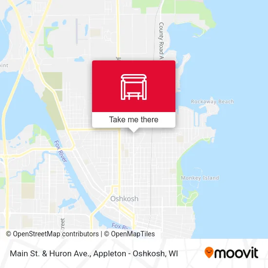Mapa de Main St. & Huron Ave.