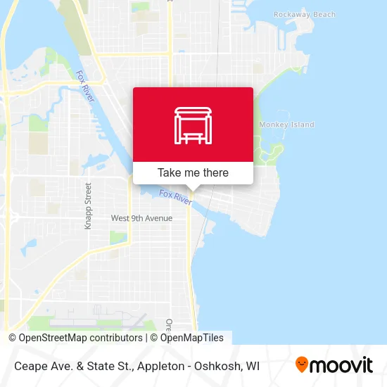 Mapa de Ceape Ave. & State St.