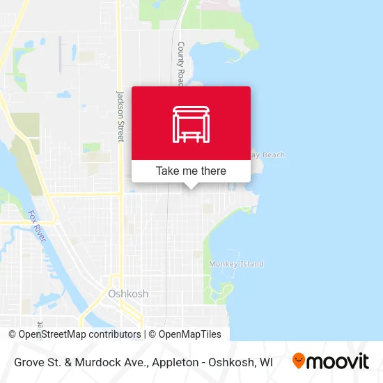 Mapa de Grove St. & Murdock Ave.