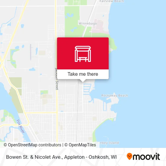 Mapa de Bowen St. & Nicolet Ave.
