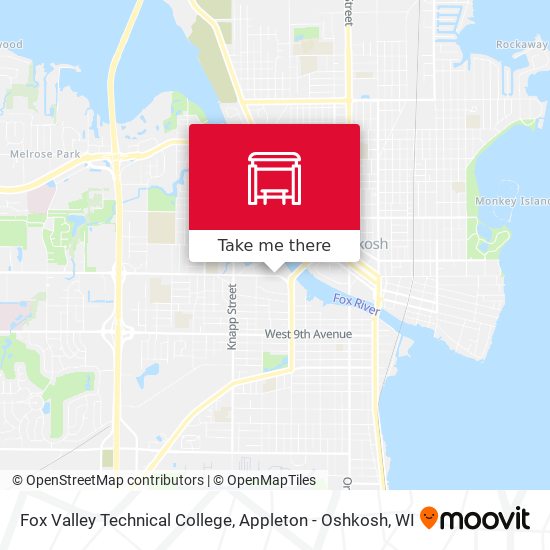 Fox Valley Technical College map