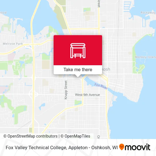 Mapa de Fox Valley Technical College