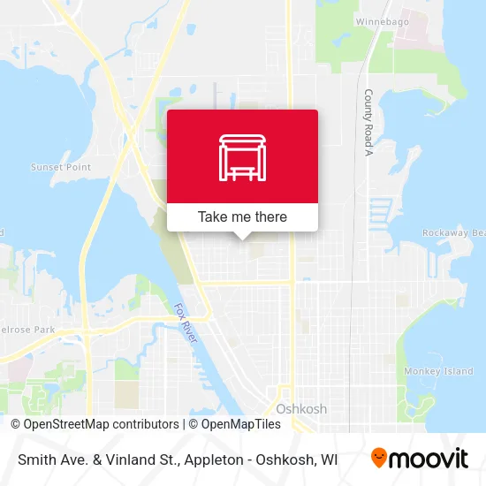 Mapa de Smith Ave. & Vinland St.