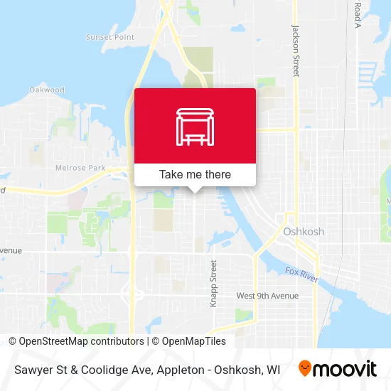 Mapa de Sawyer St & Coolidge Ave