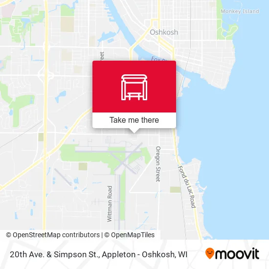 Mapa de 20th Ave. & Simpson St.