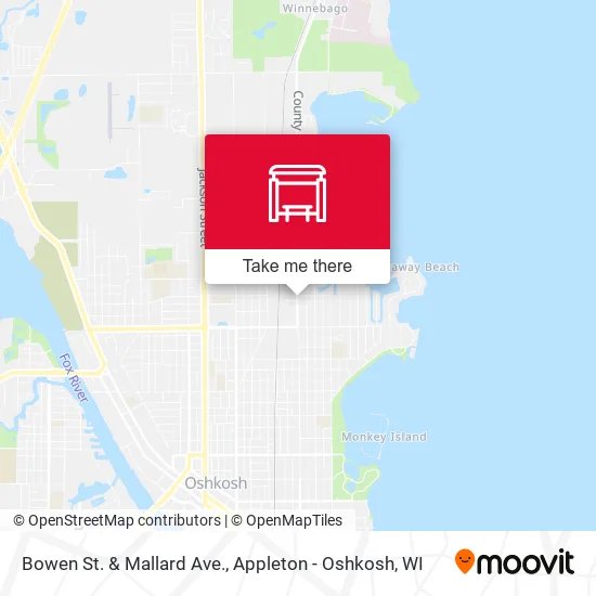 Mapa de Bowen St. & Mallard Ave.