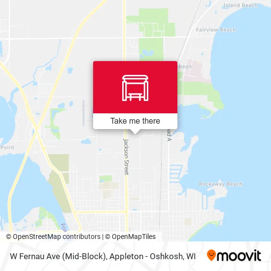 Mapa de W Fernau Ave (Mid-Block)