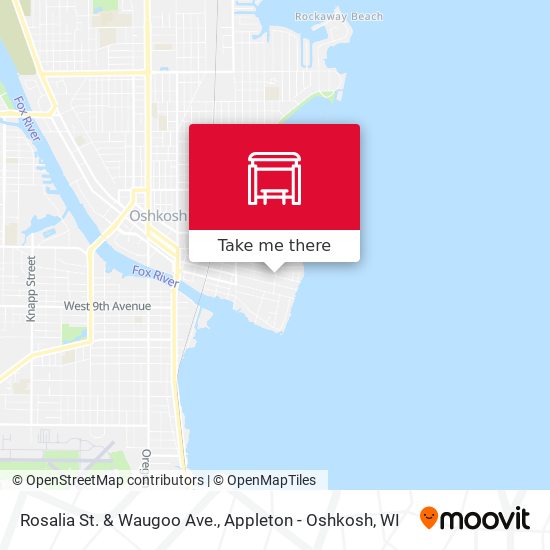 Rosalia St. & Waugoo Ave. map