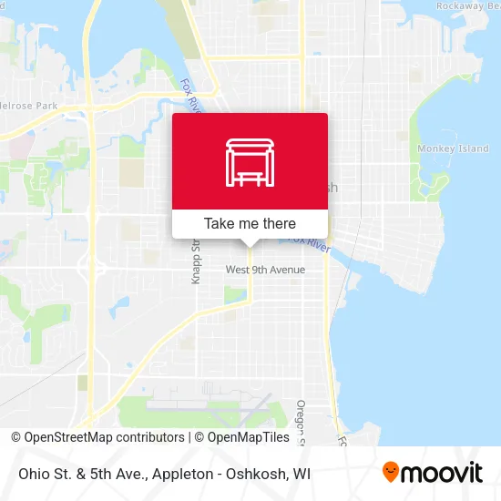 Mapa de Ohio St. & 5th Ave.