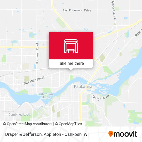 Draper & Jefferson map