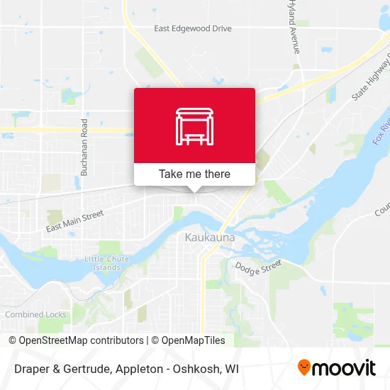 Draper & Gertrude map