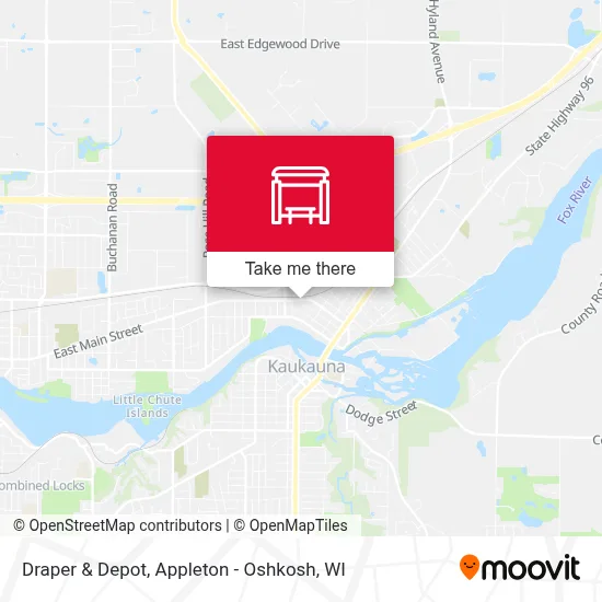 Draper & Depot map