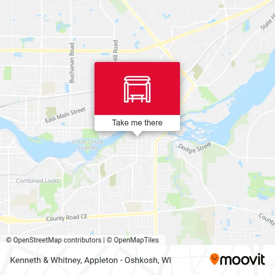 Kenneth & Whitney map