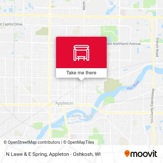 N Lawe & E Spring map