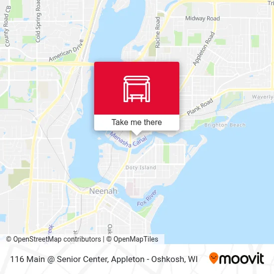 116 Main @ Senior Center map