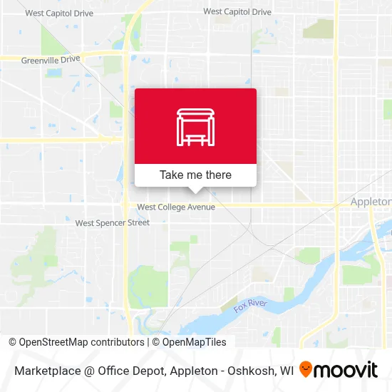 Marketplace @ Office Depot map