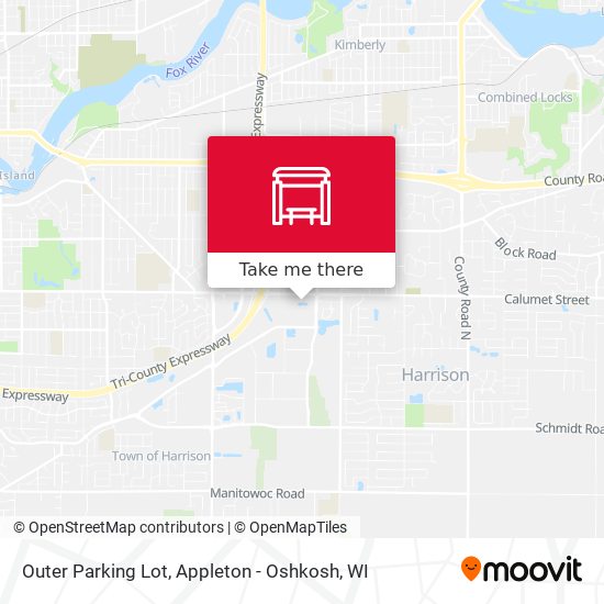 Outer Parking Lot map