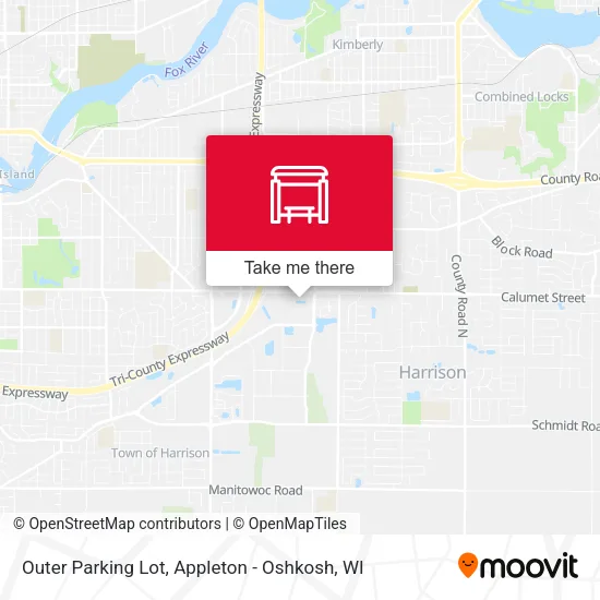 Mapa de Outer Parking Lot