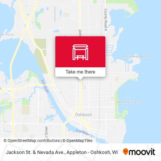 Jackson St. & Nevada Ave. map