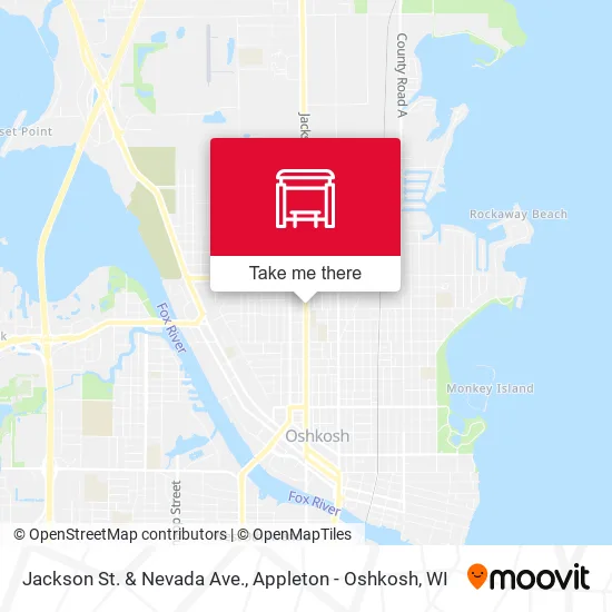 Mapa de Jackson St. & Nevada Ave.