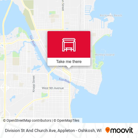 Mapa de Division St And Church Ave