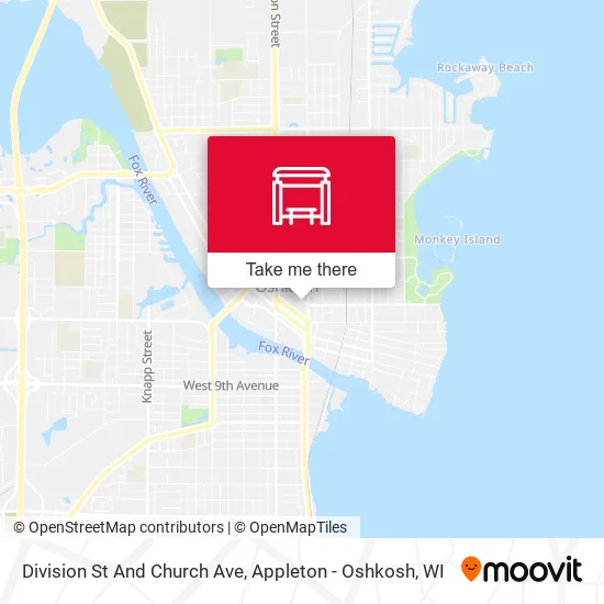 Mapa de Division St And Church Ave