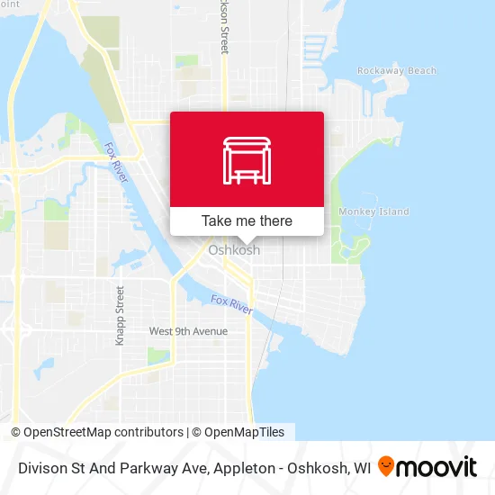 Mapa de Divison St And Parkway Ave