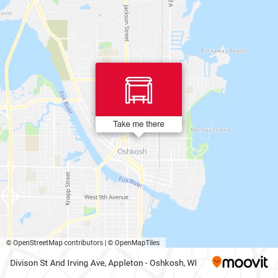 Mapa de Divison St And Irving Ave