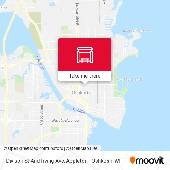 Mapa de Divison St And Irving Ave