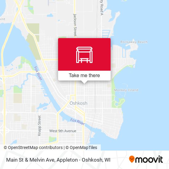 Mapa de Main St & Melvin Ave
