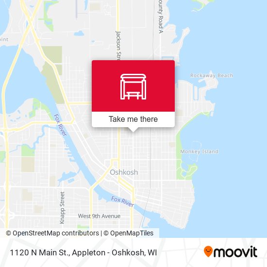 1120 N Main St. map