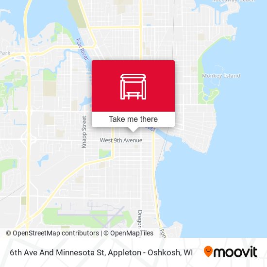 Mapa de 6th Ave And Minnesota St