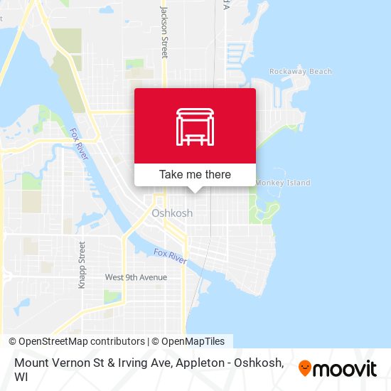 Mount Vernon St & Irving Ave map