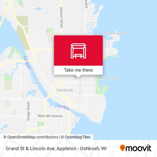 Grand St & Lincoln Ave map
